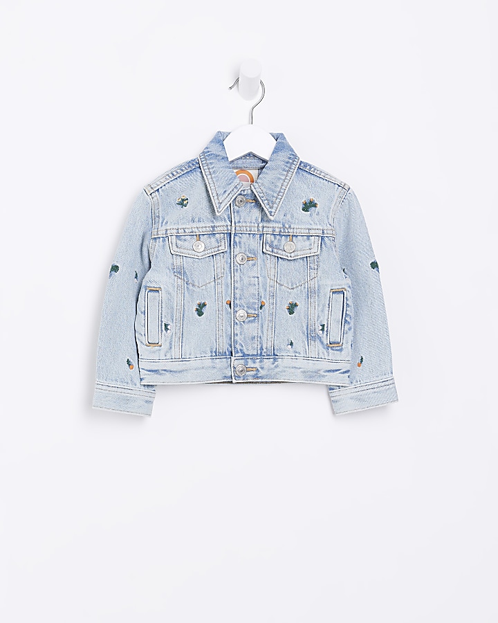 River island sale girls denim jacket