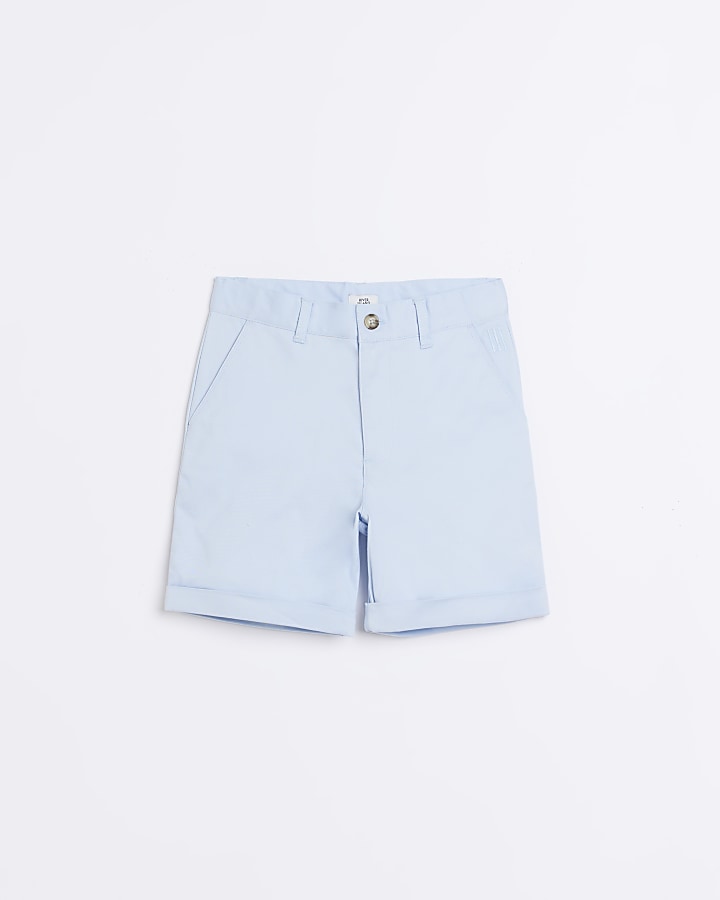 Boys blue hot sale chino shorts