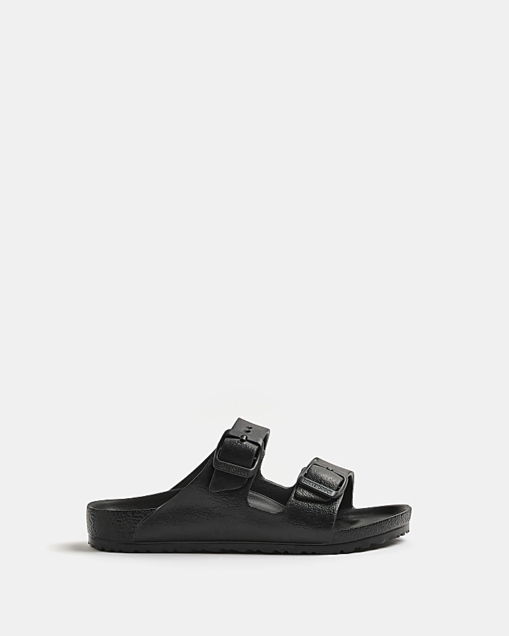 Boys black Birkenstock sandals