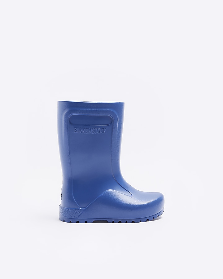 Mini Boys Navy Birkenstock Wellies