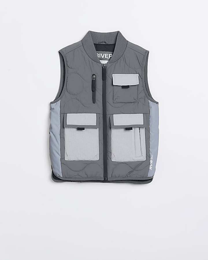 Boys hot sale green gilet