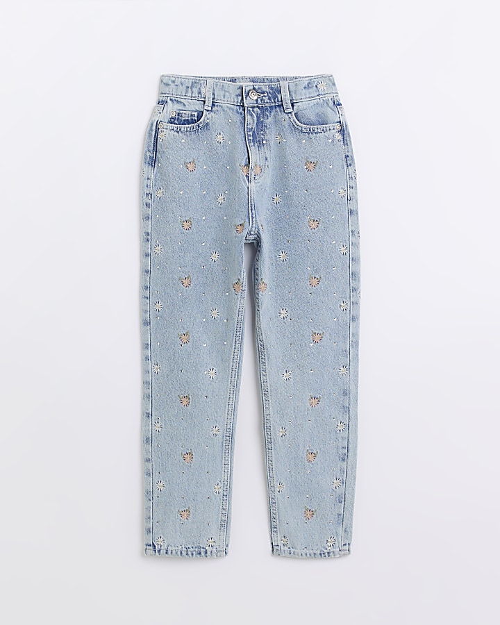 Topshop rainbow best sale mom jeans