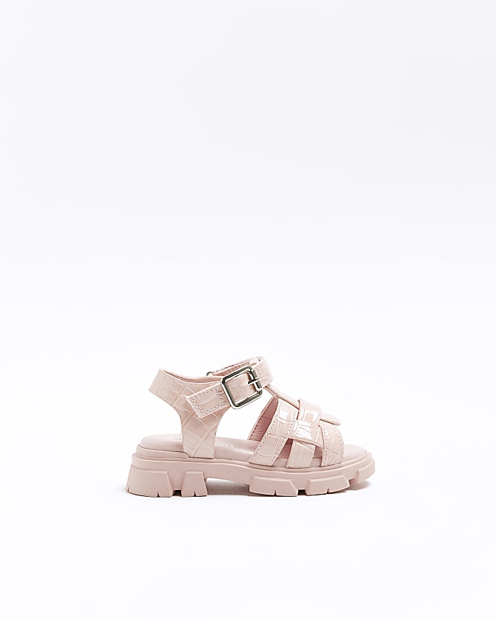 River island 2024 pink sandals