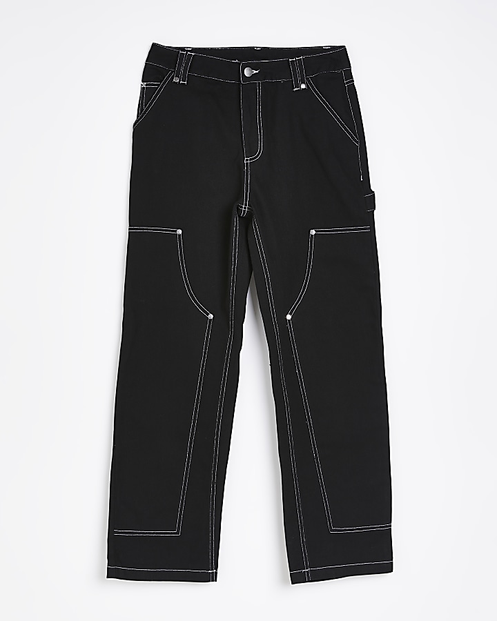 Black twill Carpenter Trousers