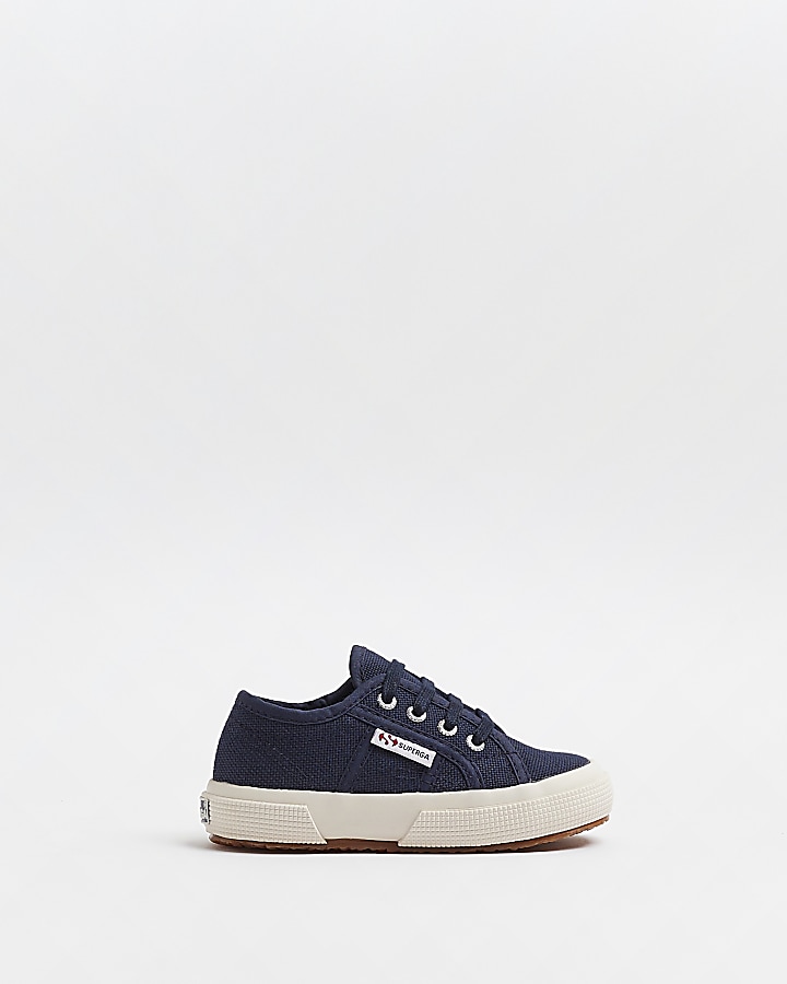 Superga navy outlet canvas