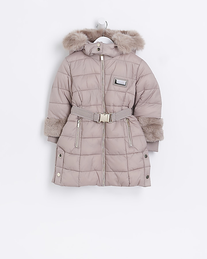 River island best sale girls fur coat