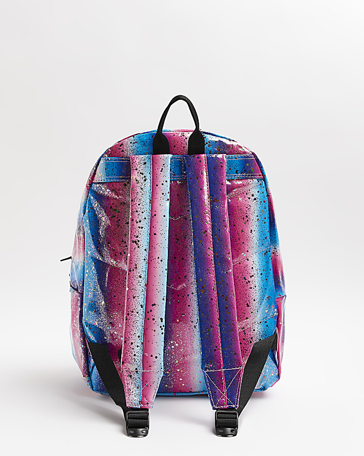 Girls blue hype backpack
