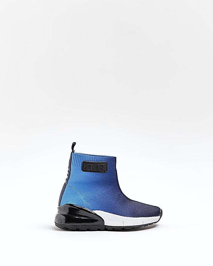 Sock trainers river island sale