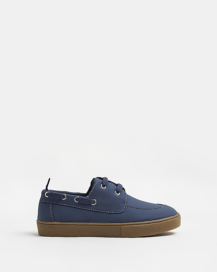 Childrens navy deals boat shoes