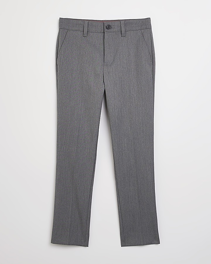 Boys gray sale dress pants