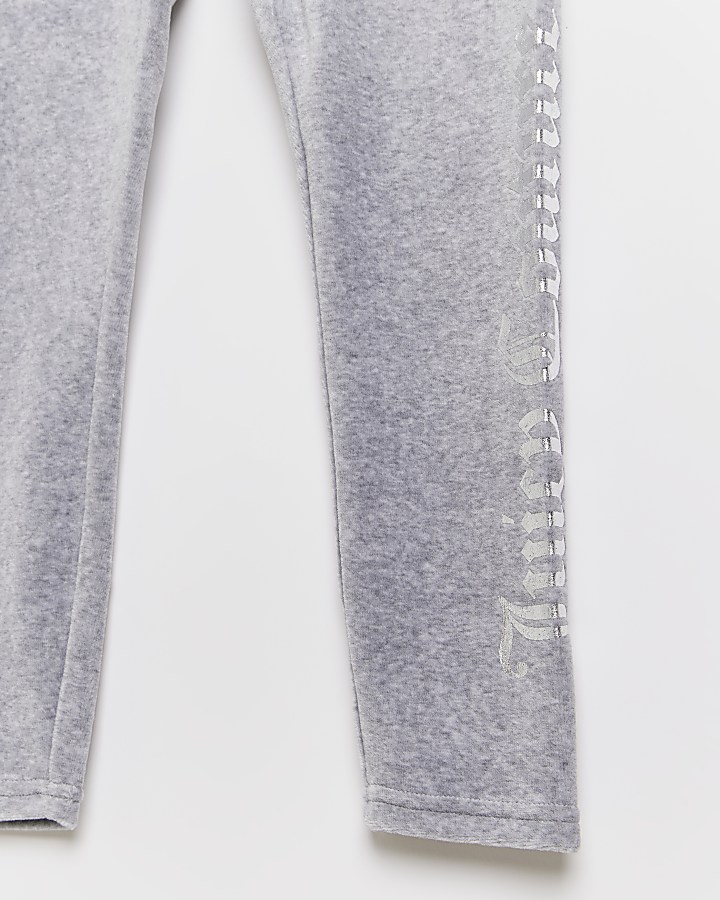 Girls grey Juicy Couture leggings