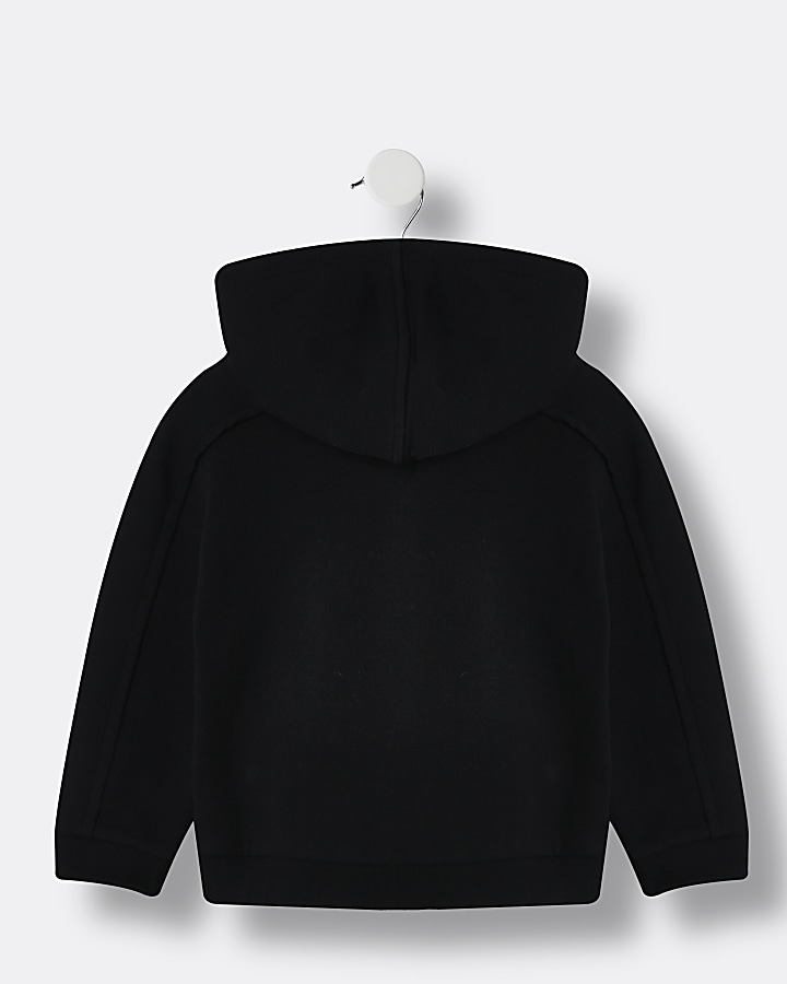 Mini girls black RI hoodie