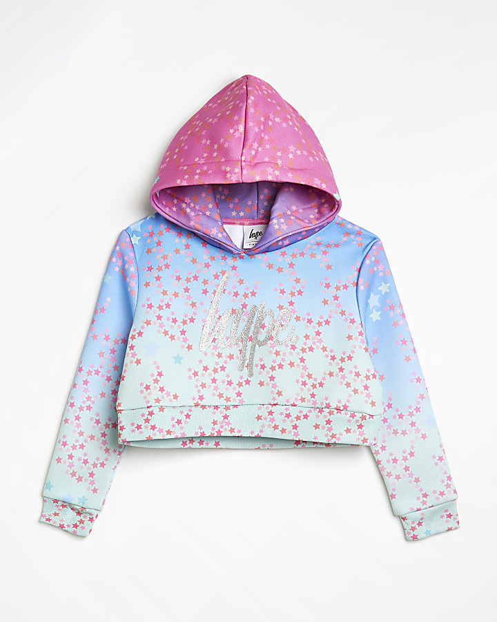 Pink hoodie store river island