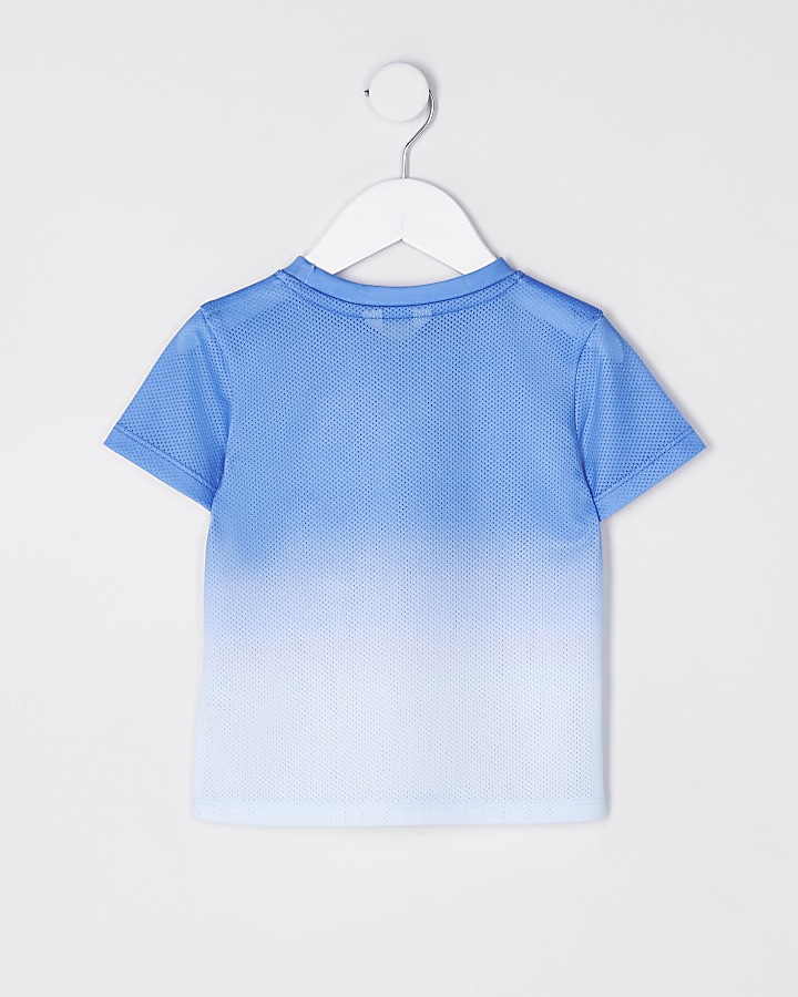 Mini boys cloud RR mesh t-shirt