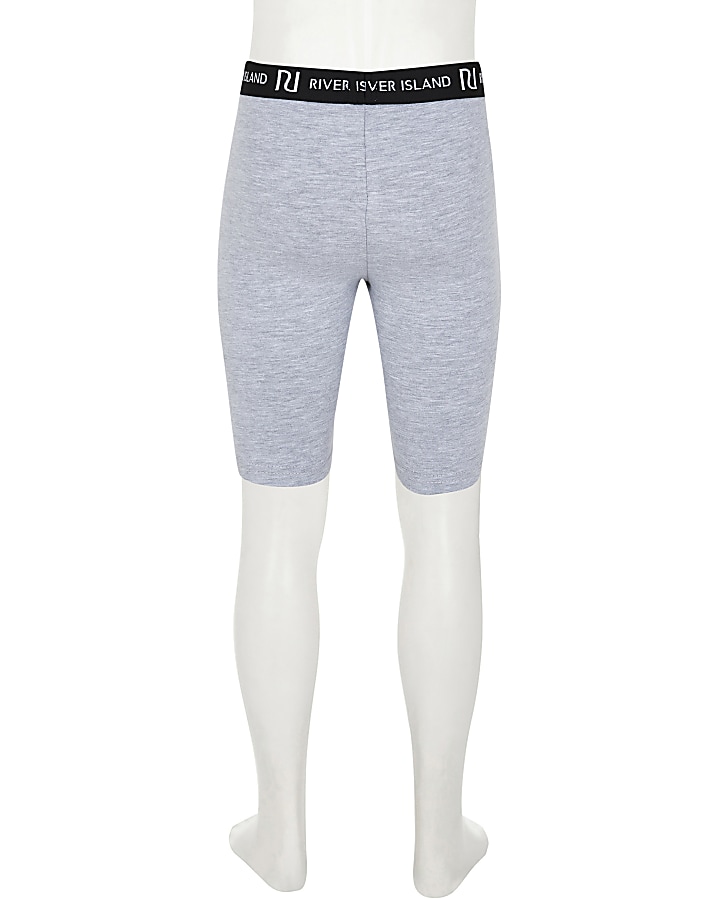 Girls grey cycling shorts