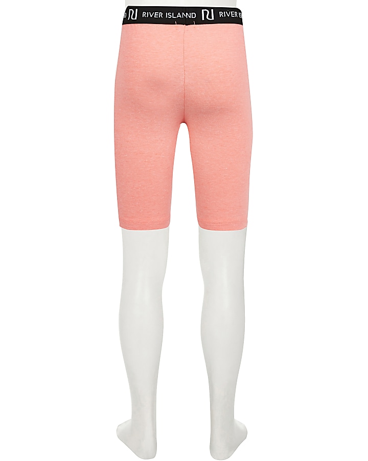 Girls pink RI cycling shorts