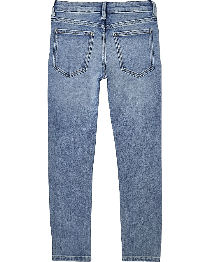 Boys blue comfort skinny fit jeans