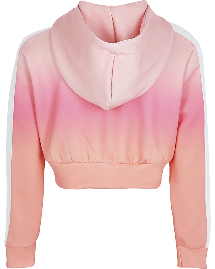 Girls Hype pink fade hoodie