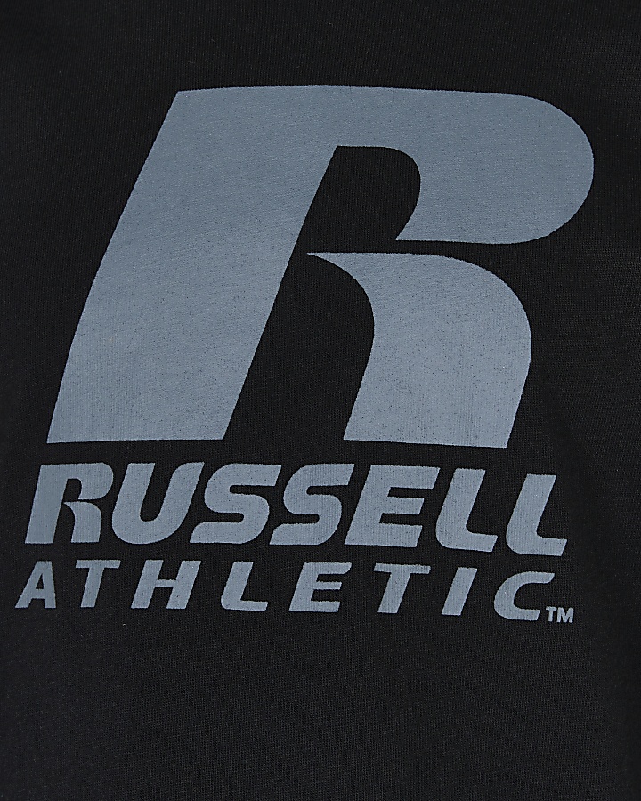Boys black Russell Athletic t-shirt
