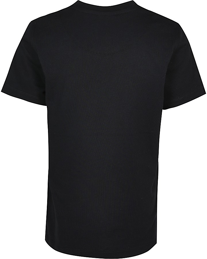 Boys black Russell Athletic t-shirt