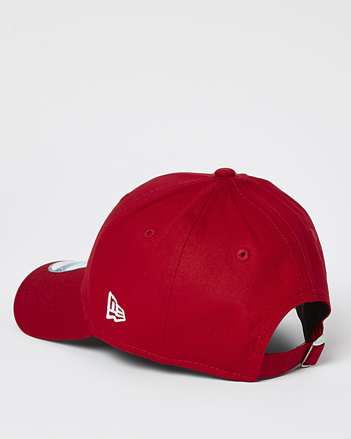 Boys red New Era NY cap
