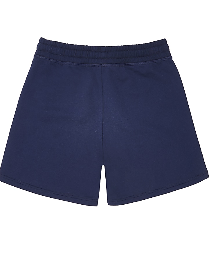 Boys navy River shorts
