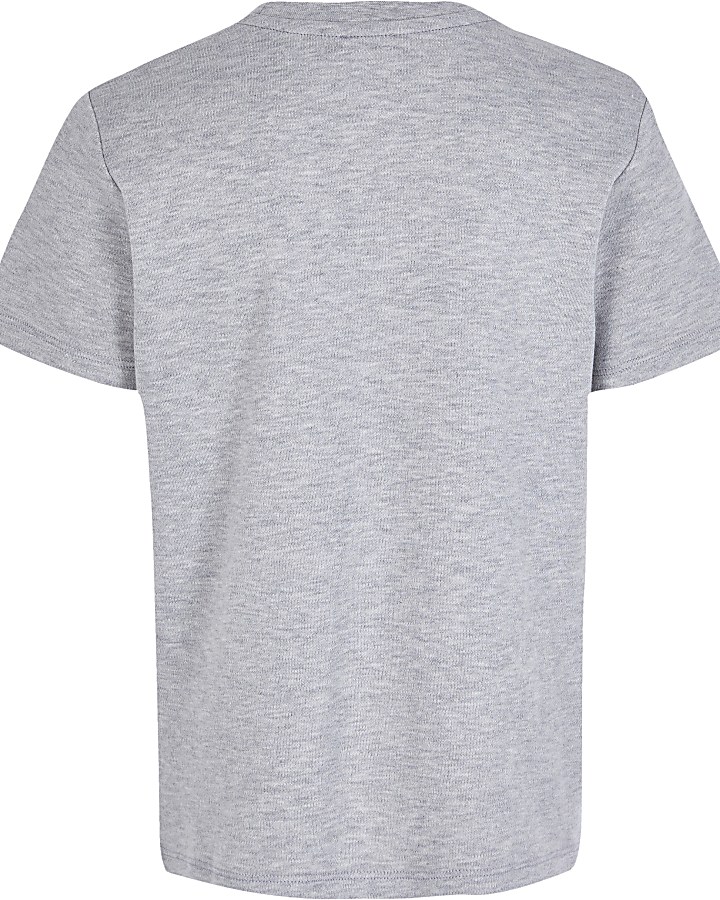 boys grey marble print t-shirt