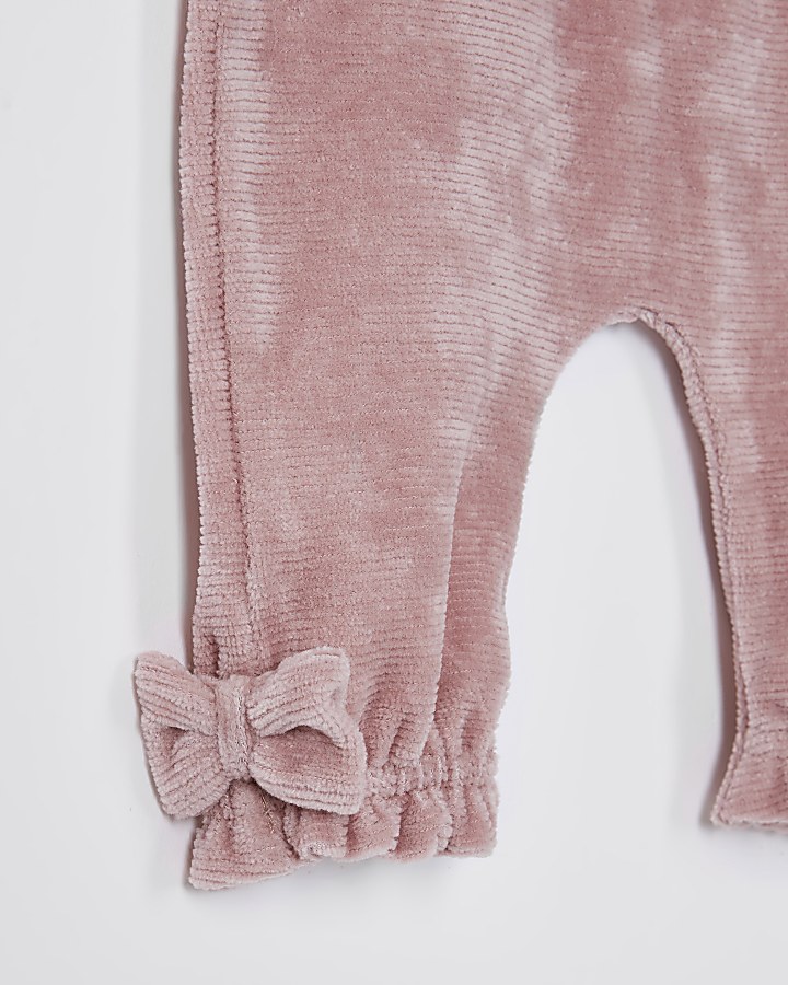 Baby pink 'Couture' sweat outfit