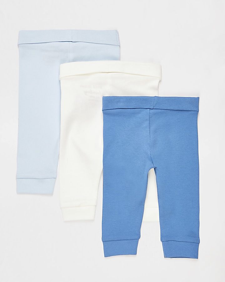 Baby blue leggings 3 pack