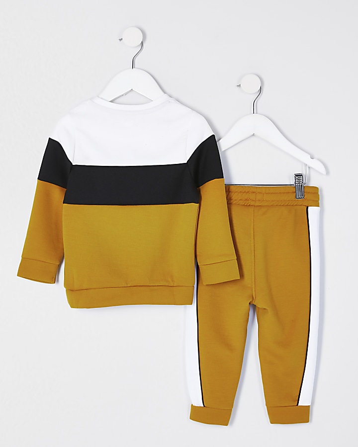 Mini boys yellow 'Handsome prince' outfit