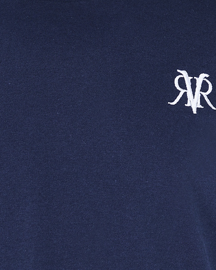 Boys navy RVR T-shirt