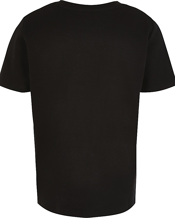 Boys black Xtreme gloss print t-shirt