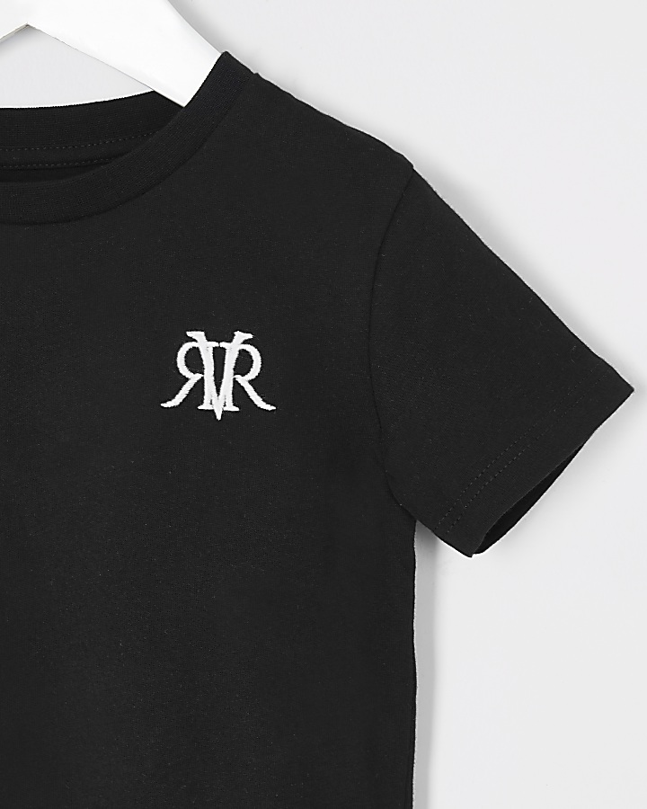 Mini boys black RVR t-shirt