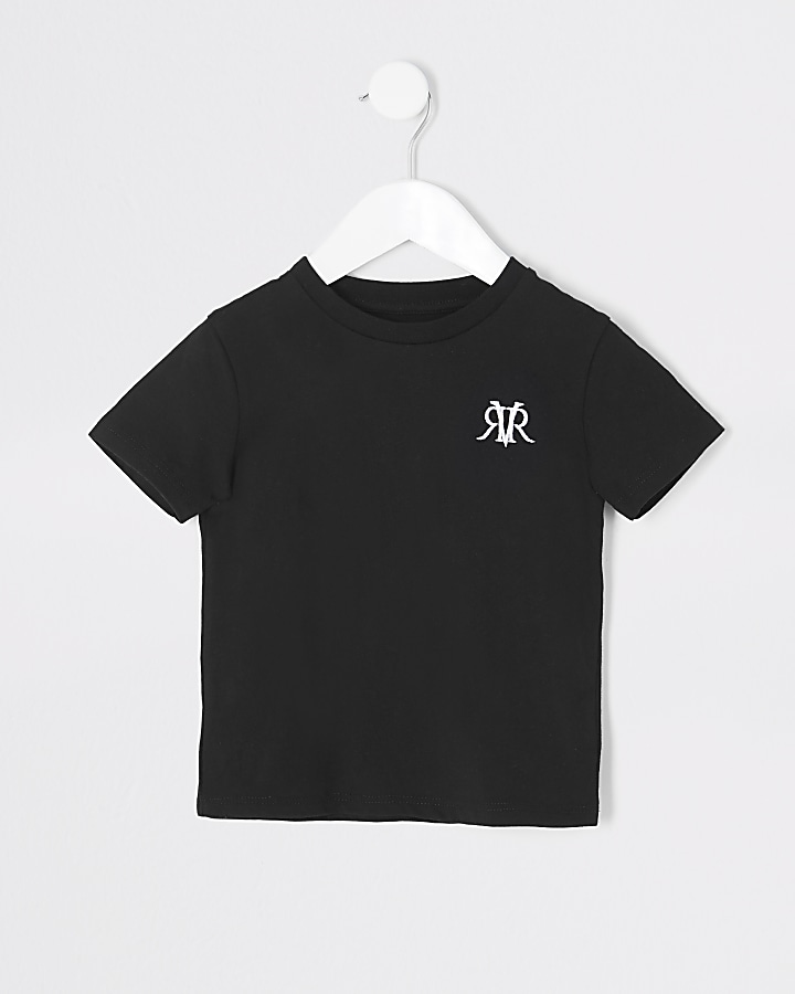 Mini boys black RVR t-shirt