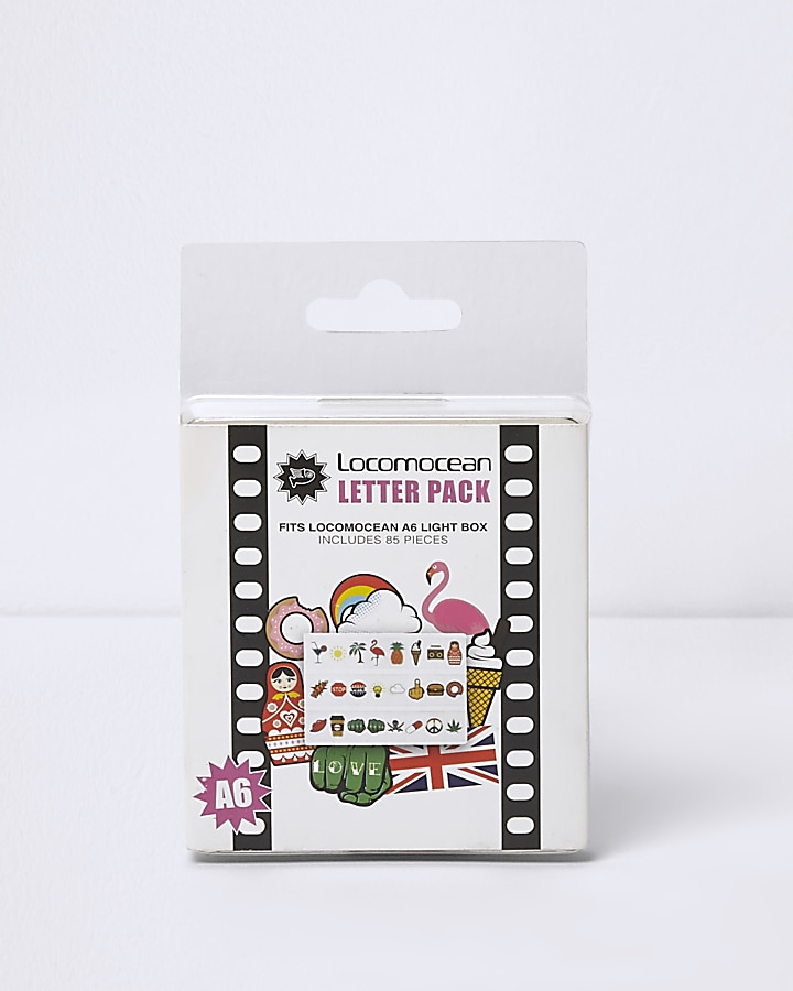 Light box extra letters and pictures pack