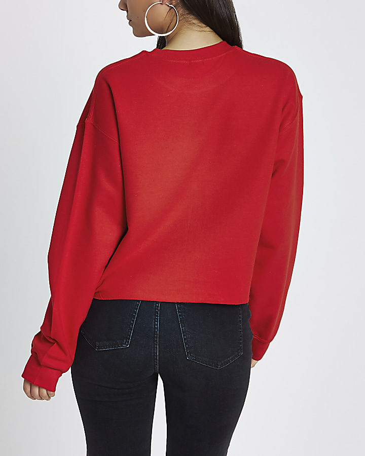 Red ‘dreamer’ sweatshirt