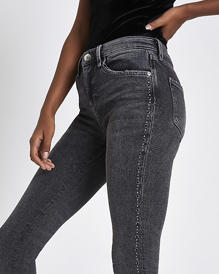 Grey Rl Amelie super skinny jeans