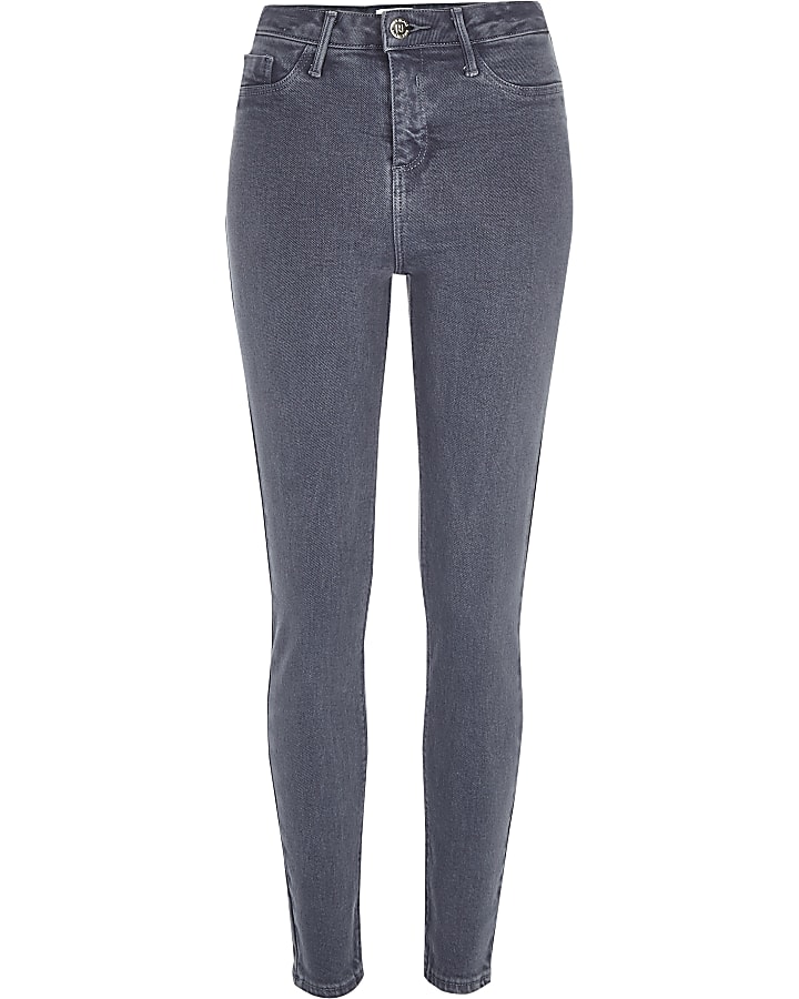 Grey Molly mid rise jegging