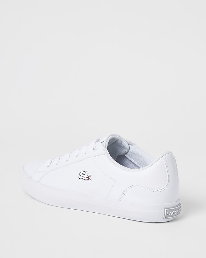 Lacoste leather Lerond lace-up trainers