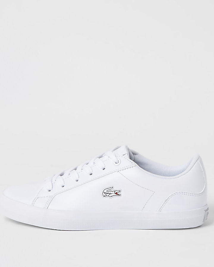 Lacoste leather Lerond lace-up trainers