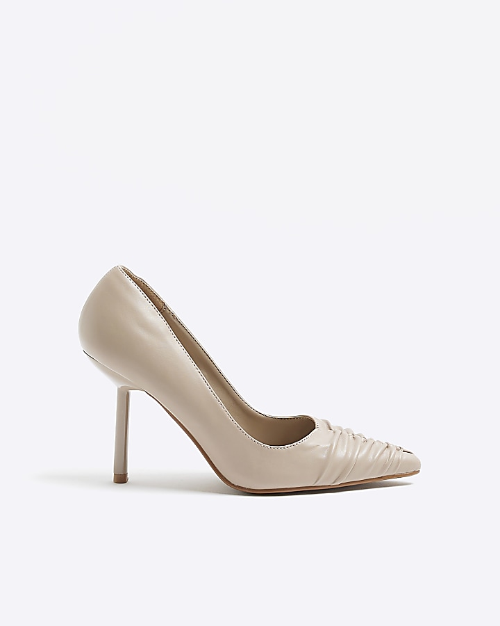 River island store white court shoes