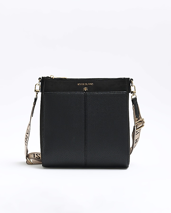 Black RI Crossbody Bag