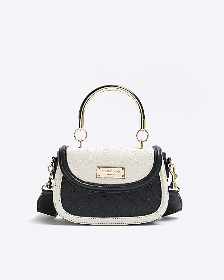 River island black cross body online bag