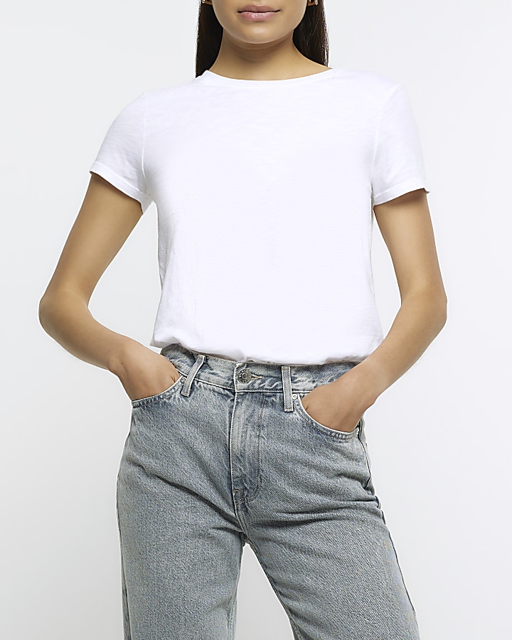 White short sleeve t-shirt