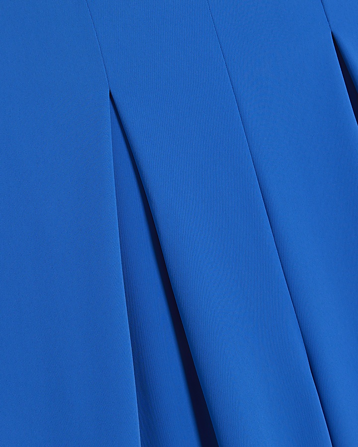 Blue bandeau jumpsuit