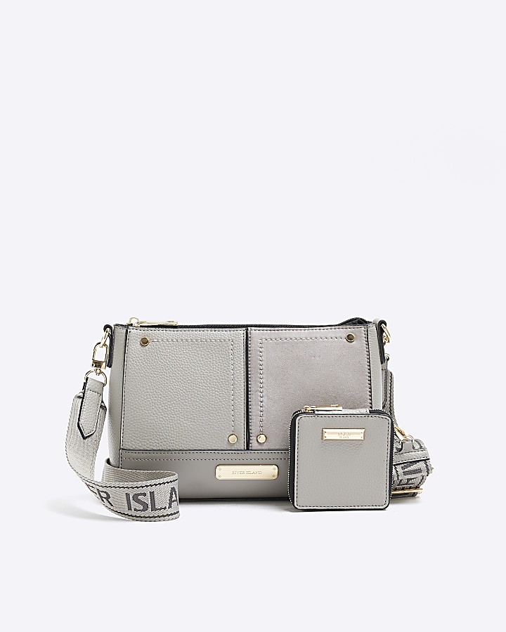 River island cheap grey bag