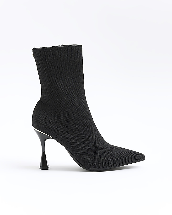 Black wide ankle store boots