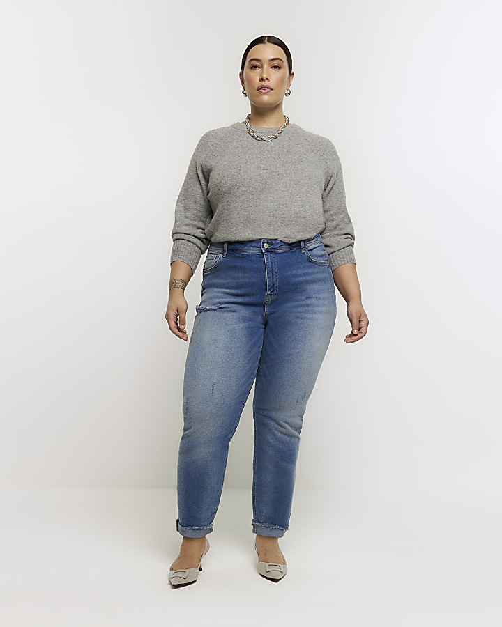 River island mom store jeans