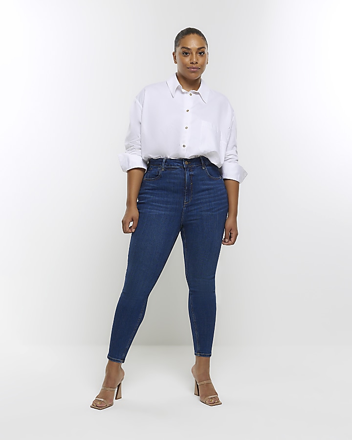 High-Rise Sculpt Slim Jeans