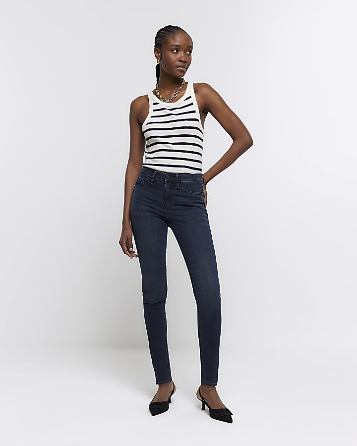 High-Rise Sculpt Slim Jeans